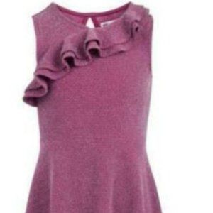 Epic Threads Girls Metallic Thread Bosenberry Dress Size L (10-12)